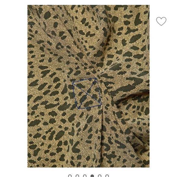 Rag & Bone Shields Leopard Print Blouse - Picture 9 of 11